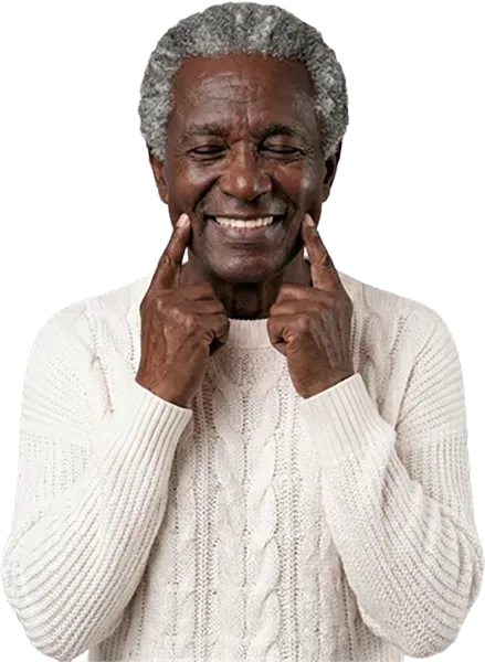 Smiling man - Implant Dentures Mesa AZ